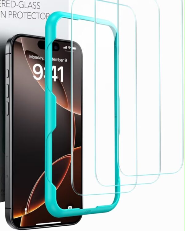 6D Unbreakable Tempered Glass Screen Protector for iPhone 17